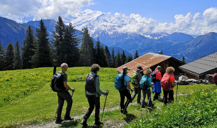 A “paso suave” por Los Alpes en julio