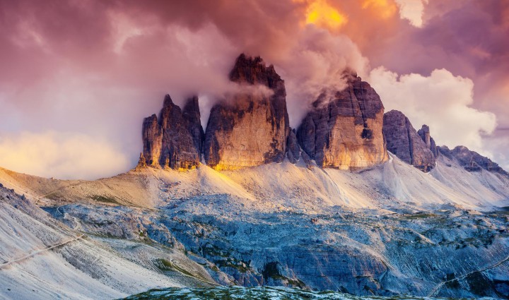 A “paso suave” por los Dolomitas y Venecia  en julio