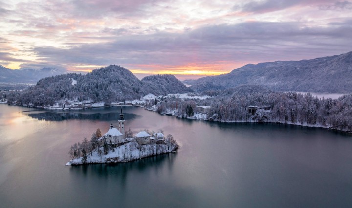 Senderismo con raquetas en Eslovenia