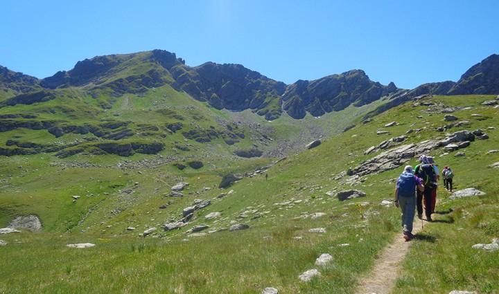 Trekking en los Balcanes en verano